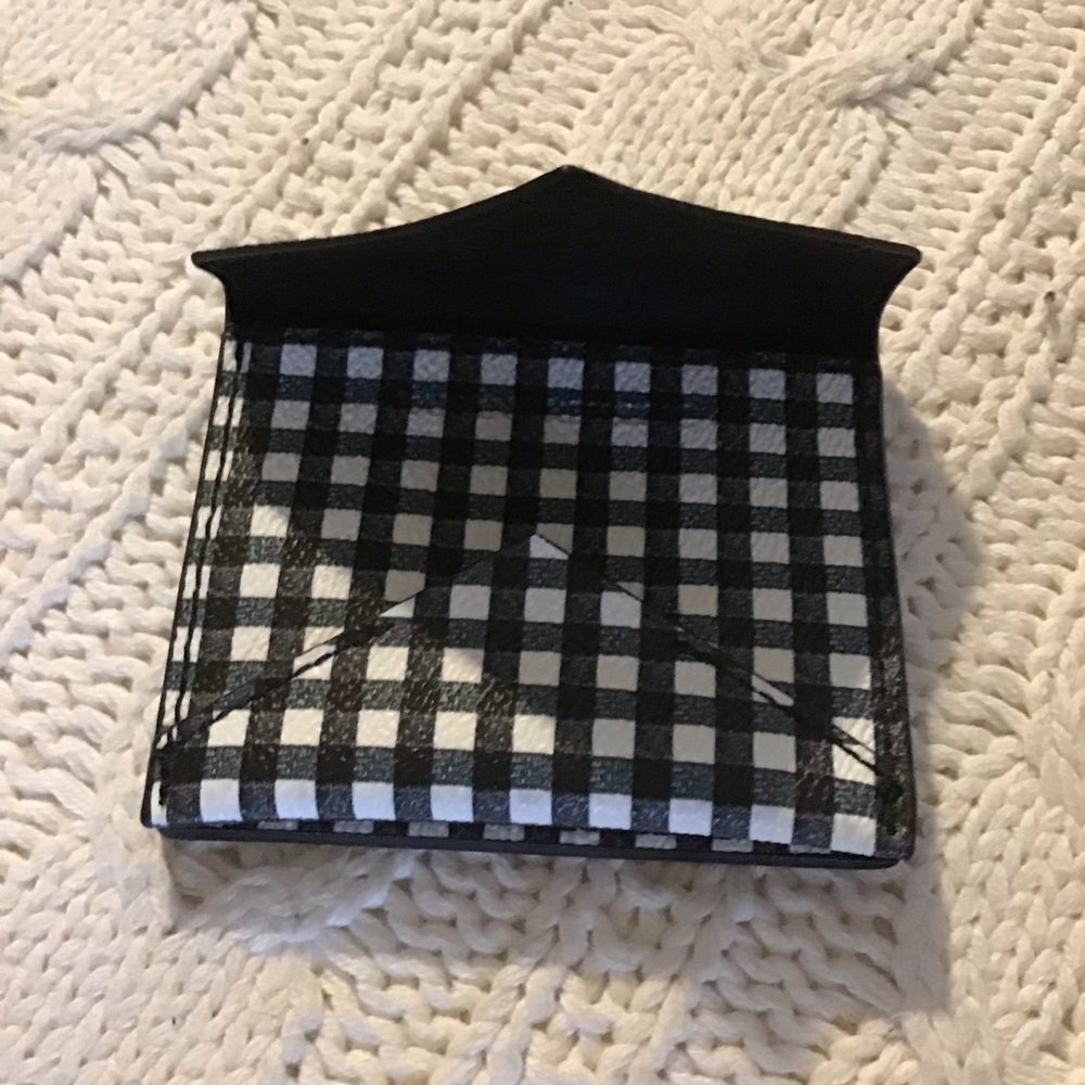 BANANA REPUBLIC LEATHER CARD HOLDER - Picture 2 of 3